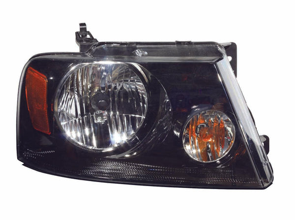 2006-2008 Ford F150 Head Lamp Passenger Side With Black Bezel Harley Davidson Model Economy Quality