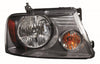 2007-2008 Ford F150 Head Lamp Passenger Side With Medium Gray Background High Quality