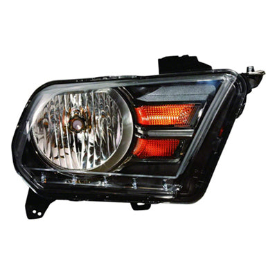 Phare avant côté passager Ford Mustang GT 2010-2014, halogène, référence Fo2503276C - Hunt Parts