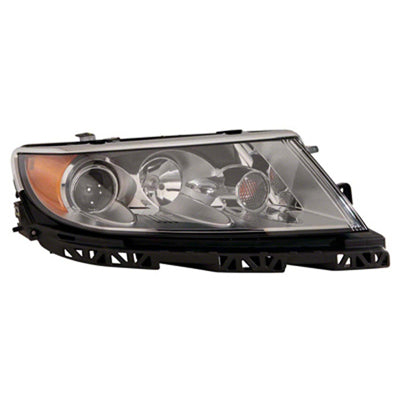 Phare avant côté passager Lincoln MKZ 2010-2012, contour noir, pack Sport, référence Fo2503288C - Hunt Parts