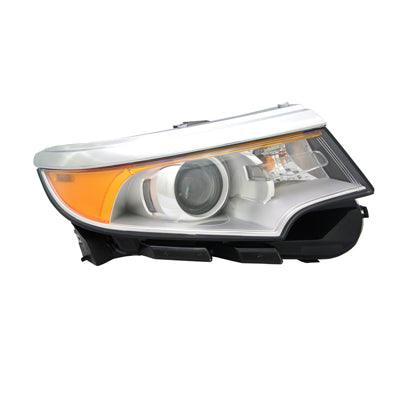 Phare avant côté passager pour Ford Edge 2011-2014, halogène, modèle Sport/Sel, haute qualité, référence FO2503292