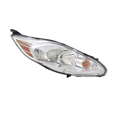 Phare avant côté passager pour Ford Fiesta Berline 2011-2013 (sans pack esthétique, sans enjoliveur noir Surearound haute qualité), FO2503295