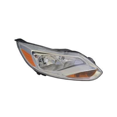 2012-2014 Ford Focus Head Lamp Passenger Side S/Se/Sel Economy Quality