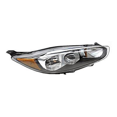 2014-2019 Ford Fiesta Hatchback Head Lamp Passenger Side S/Se/St Model With Dark Trim High Quality