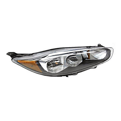 Phare avant côté passager pour Ford Fiesta Hatchback 2014-2019, modèles S/SE/ST, avec garniture foncée, référence Fo2503324C - Hunt Parts