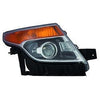 2013-2015 Ford Explorer Head Lamp Passenger Side Halogen Without Strobe Lamp Police Model High Quality
