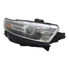 2014-2015 Ford Taurus Head Lamp Passenger Side Halogen With Black Bezel Projector Style From 1/8/14 High Quality