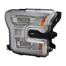Phare avant côté passager pour Ford F150 2015-2017, modèles cabine allongée/double cabine, référence Fo2503344C - Hunt Parts