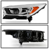 Head Lamp Passenger Side Ford Escape 2017-2019 Halogen Without Led Signature Lamps High Quality , FO2503349