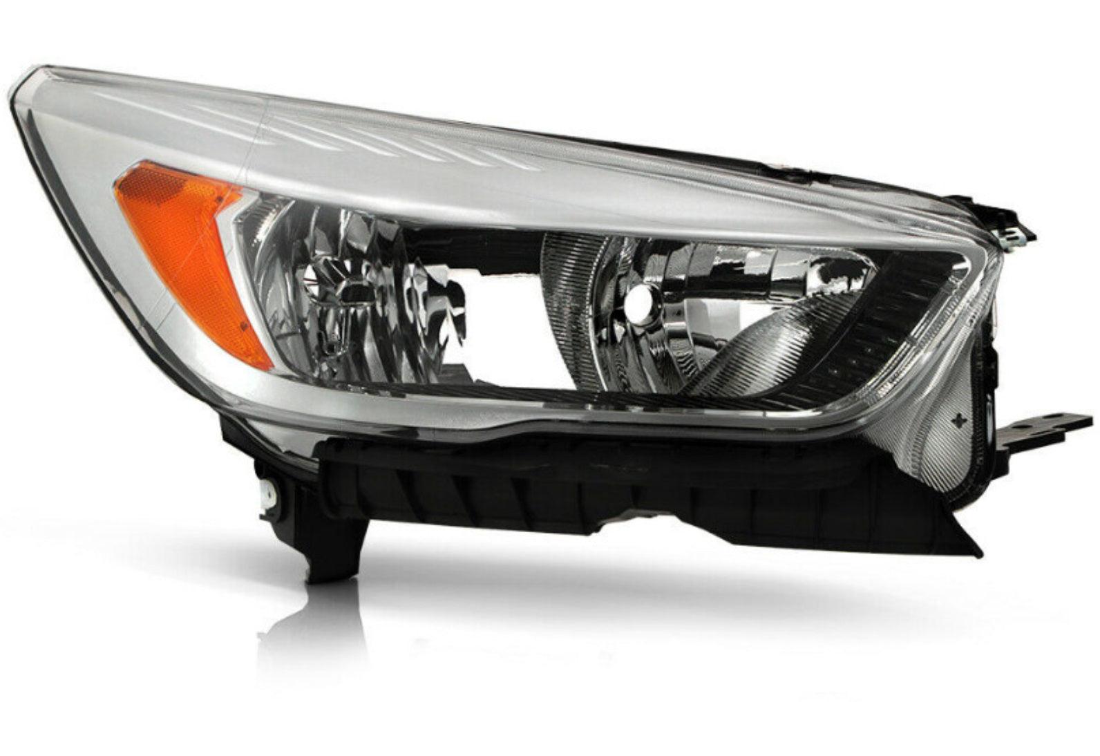 Phare avant côté passager pour Ford Escape 2017-2019, halogène, sans clignotants LED de signature, haute qualité, FO2503349