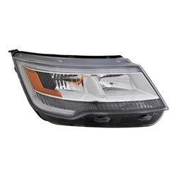 Phare avant côté passager pour Ford Explorer 2018-2019, modèle XLT/Ltd/Platinum, avec signature lumineuse LED haute qualité, référence FO2503388