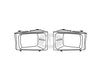 1999-2004 Ford F250 Head Lamp Bracket Passenger Side Sealed Beam Type