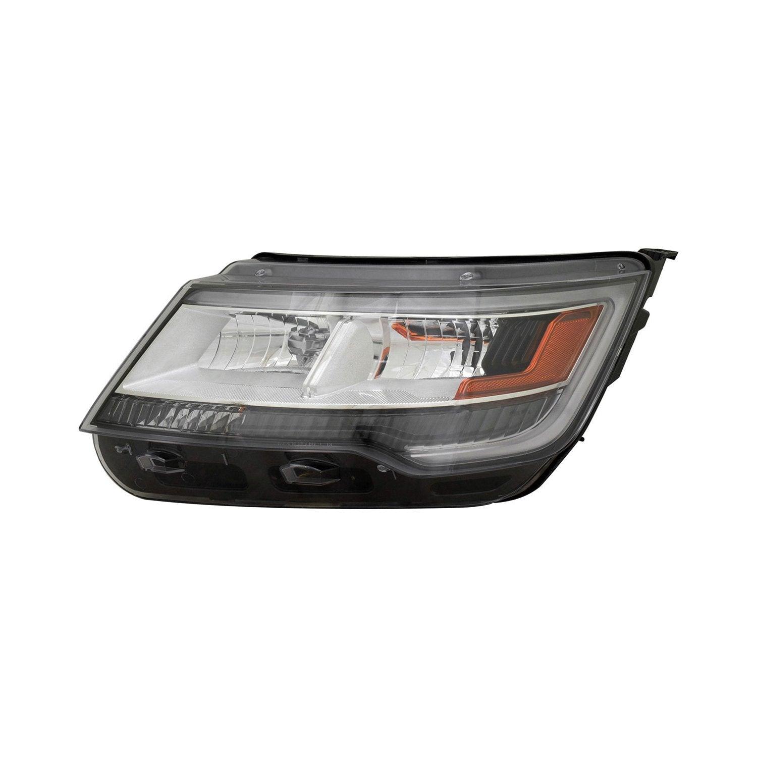 Phare avant côté conducteur pour Ford Explorer 2016-2018, modèle à culot HID haute qualité, FO2518129