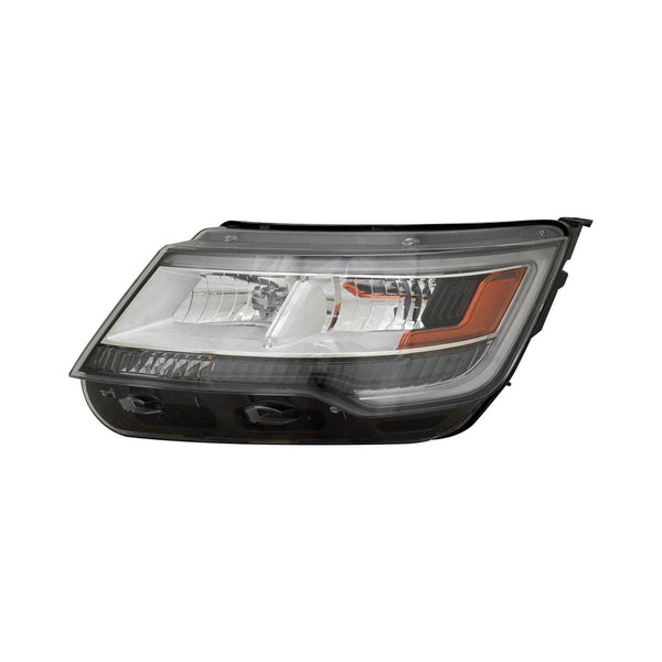 2016-2018 Ford Explorer Head Lamp Driver Side Hid Base Model High Quality
