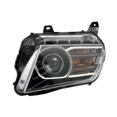 Phare avant côté passager Ford Mustang 2013-2014, capuchon HID, Fo2519113C - Hunt Parts