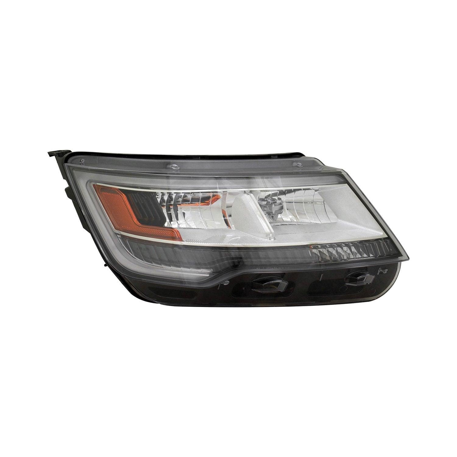 Phare avant côté passager pour Ford Explorer 2016-2018, modèle à culot HID haute qualité, FO2519129