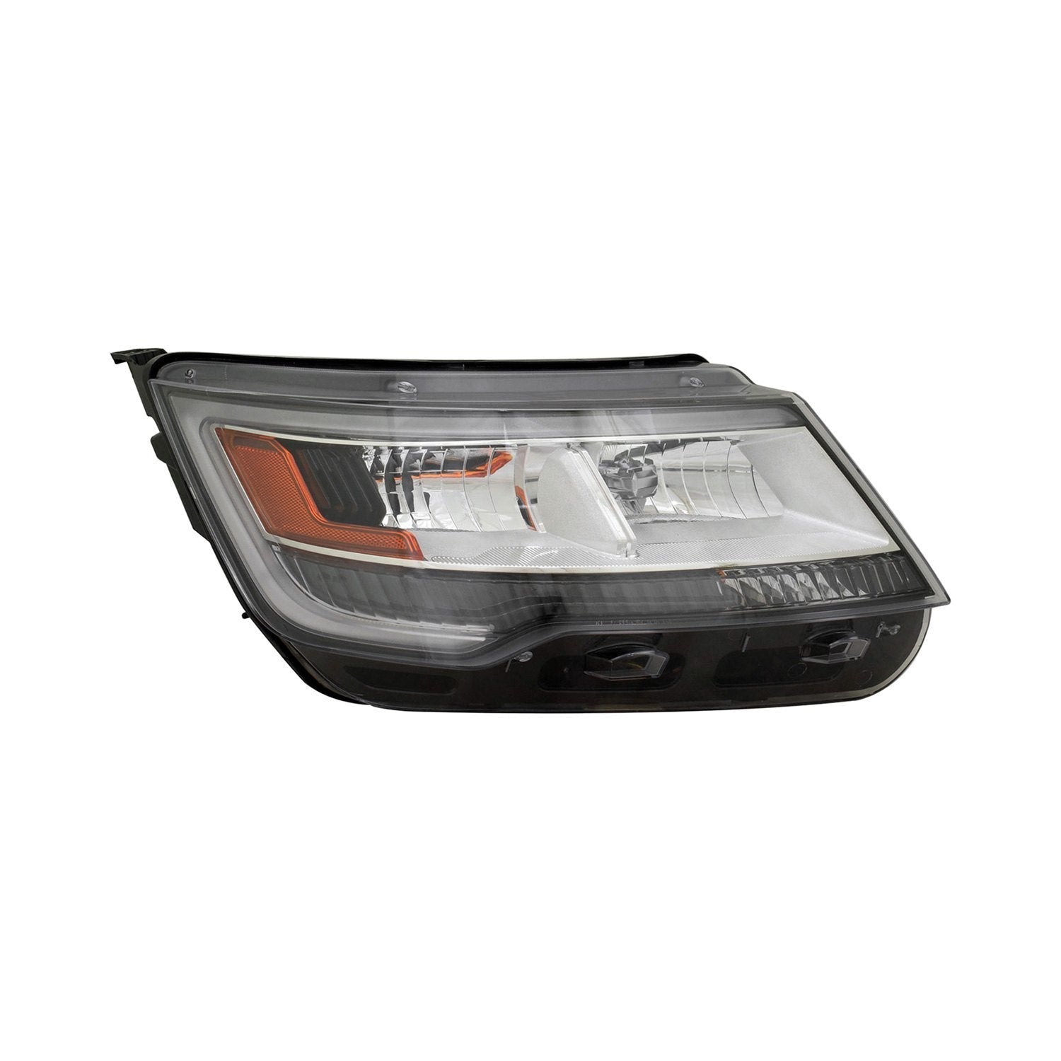 Phare avant côté passager pour Ford Explorer 2016-2018, modèle à embase HID Capa, référence Fo2519129C - Hunt Parts