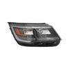 2016-2018 Ford Explorer Sport Head Lamp Passenger Side Hid Sport Model Black Housing High Quality