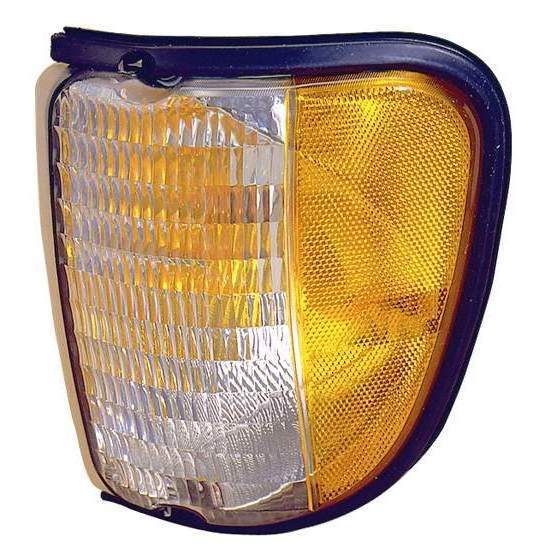 Side Marker Lamp Driver Side Ford Econoline 1992-2003 Amber/White Lens To 12/02/2002 Capa , Fo2520122C