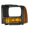 2005 Ford F350 Side Marker Lamp Driver Side Gray Trim Ring High Quality