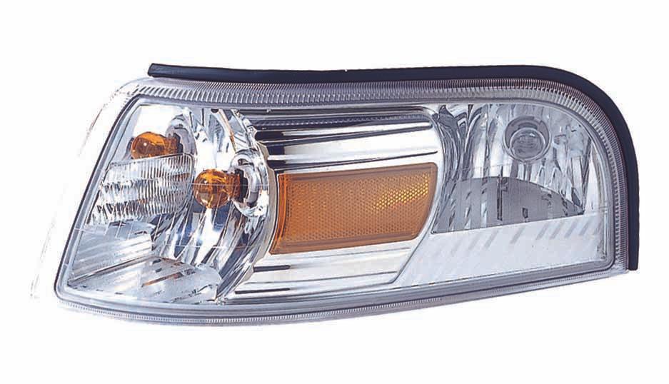 Clignotant avant côté conducteur pour Mercury Grand Marquis 2006-2011, haute qualité, FO2526103