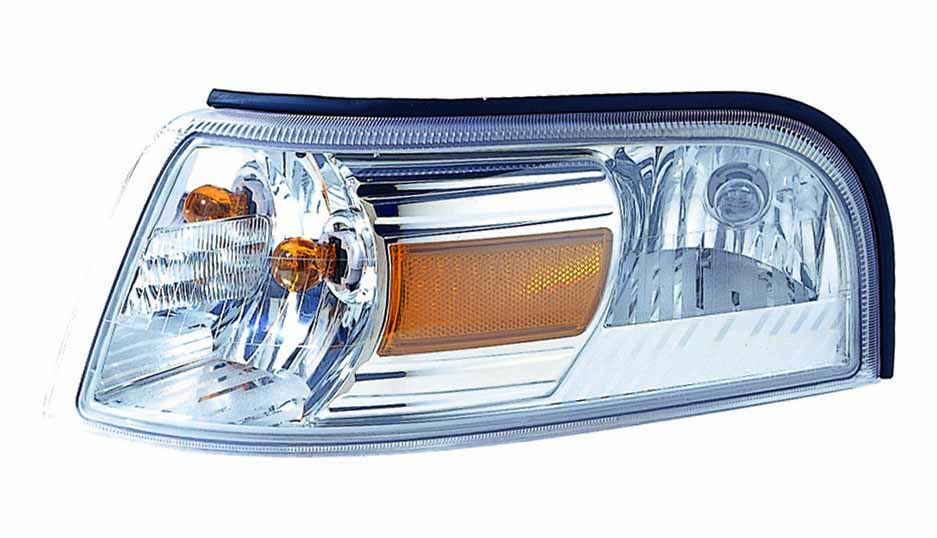 Clignotant avant côté conducteur pour Mercury Grand Marquis 2006-2011 Capa, Fo2526103C - Hunt Parts