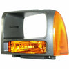 2006-2007 Ford F350 Signal Lamp Front Driver Side With Black Trim Ring High Quality