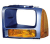 2006-2007 Ford F250 Signal Lamp Front Driver Side With Black Trim Ring High Quality