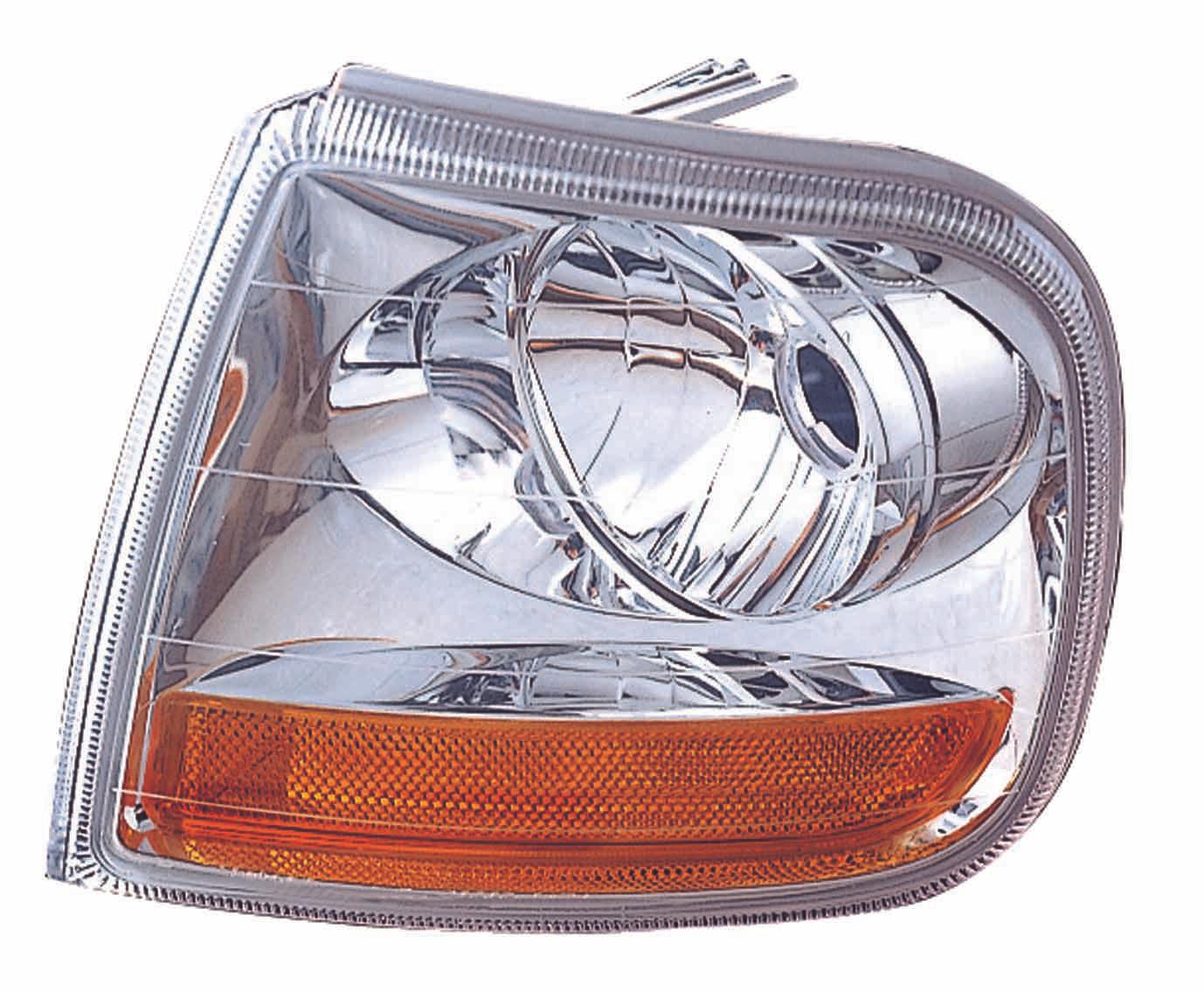 Clignotant avant côté conducteur pour Ford F150 2001-2003 avec éclairage de haute qualité, FO2526105