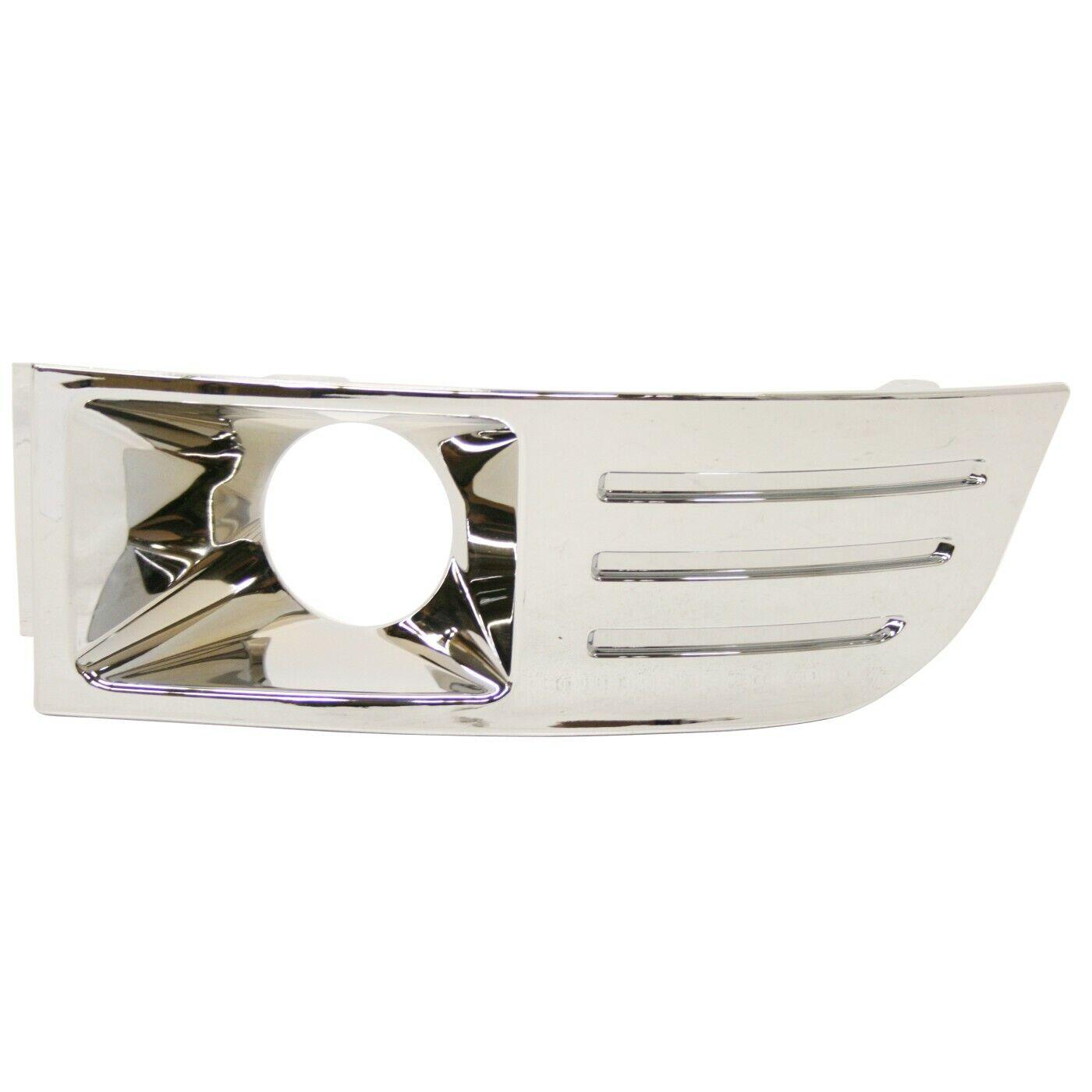 Enjoliveur de feu antibrouillard avant côté conducteur, chromé, pour Ford Flex 2009-2012, référence FO2598105