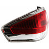 2008 Ford Focus Tail Lamp Driver Side (Production Date April 2007 To July 2008) High Quality