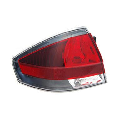 Feu arrière côté conducteur pour Ford Focus 2009-2011, avec garniture chromée fumée foncée, coupé/berline, haute qualité, FO2800218