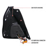 2014-2019 Ford Fiesta Hatchback Tail Lamp Driver Side High Quality