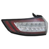 2015-2018 Ford Edge Tail Lamp Driver Side Without Level 2 Trim Se/Sel Model