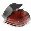 1998-2004 Ford Crown Victoria Tail Lamp Passenger Side (Chrome Moulding 4 Bulb-Red-Amber) High Quality