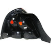 2000-2011 Ford Crown Victoria Tail Lamp Passenger Side (Black Moulding-2 Bulb-Red) High Quality