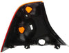 2003-2004 Ford Focus Tail Lamp Passenger Side With Black Housing Sedan