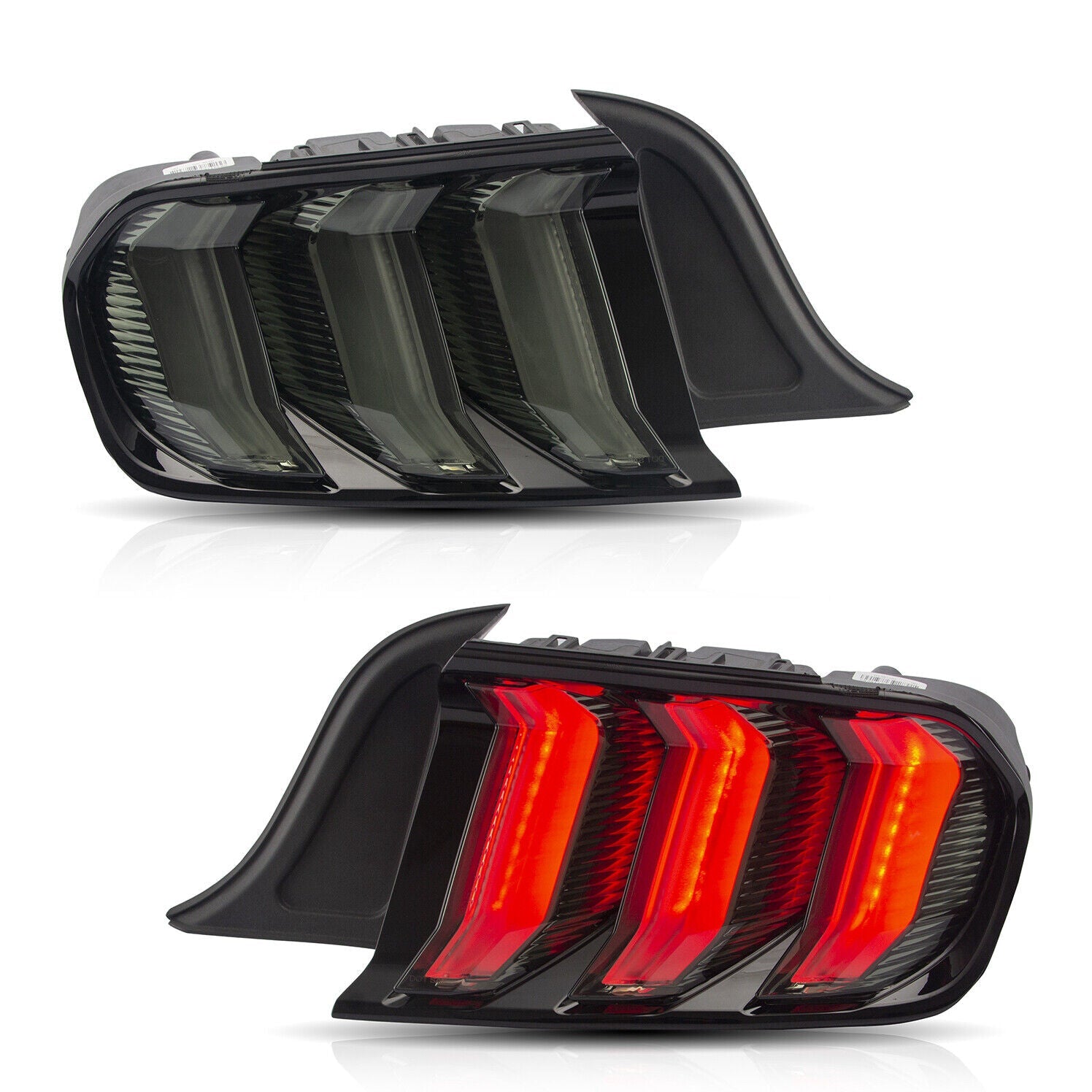 Feu arrière côté passager pour Ford Mustang 2015-2020 sans pack accent noir/niveau 4/bande chromée, Fo2801238C - Hunt Parts