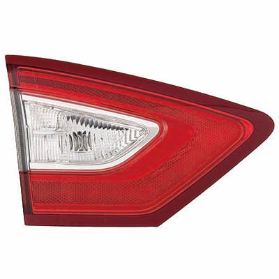 Feu de coffre côté conducteur pour Ford Fusion 2013-2016, modèle Titanium, référence Fo2802106C - Hunt Parts