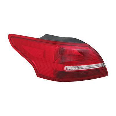 2015-2018 Ford Focus Tail Lamp Driver Side Sedan High Quality