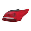 2015-2018 Ford Focus Tail Lamp Passenger Side Sedan Economy Quality