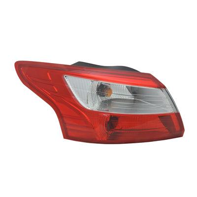 2012-2014 Ford Focus Tail Lamp Driver Side Sedan High Quality
