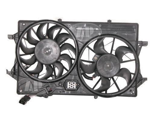 Ensemble ventilateur de refroidissement Ford Focus 2001-2002 à double prise (type USA), FO3115119