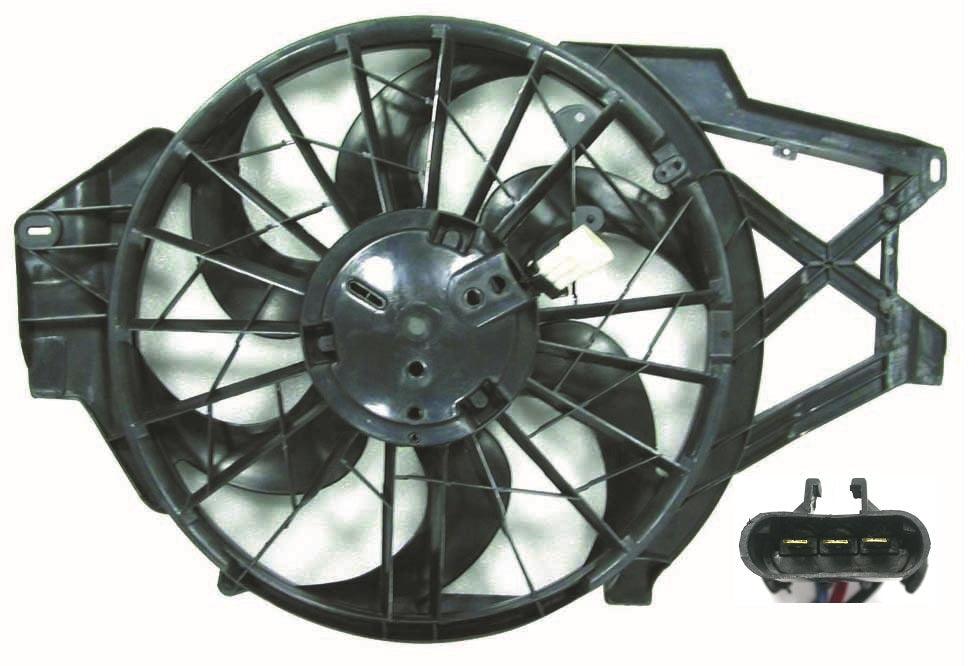 Ensemble ventilateur de climatisation Ford Mustang 1999-2004 3.8L, FO3115131