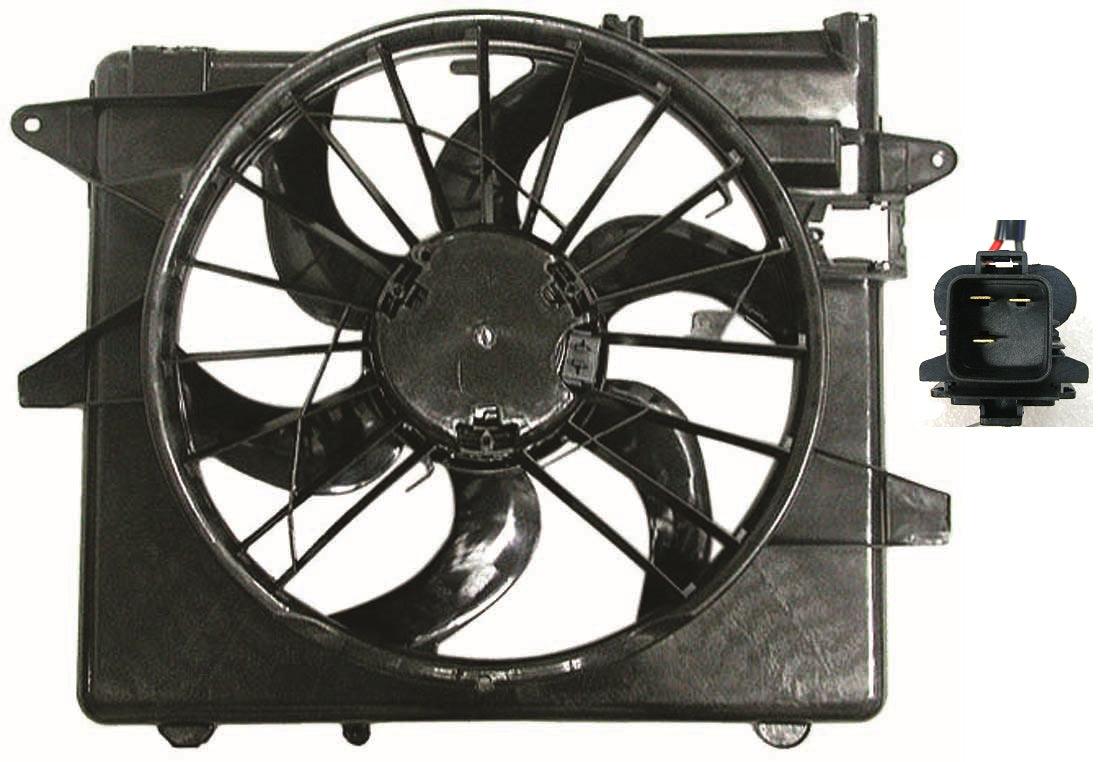 Ensemble ventilateur de refroidissement Ford Mustang 2005-2014, FO3115152