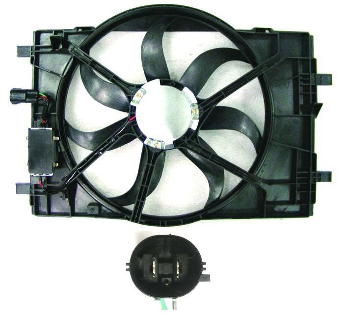 Ensemble ventilateur de refroidissement Ford Fusion 2006-2009 avec compteur, FO3115168