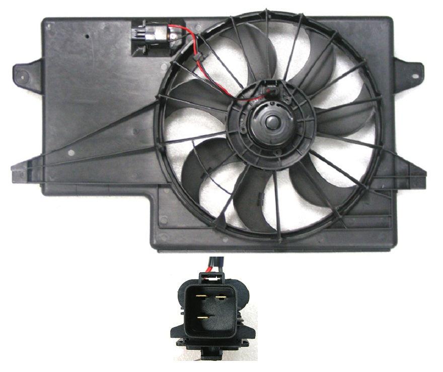 Ensemble ventilateur de refroidissement Ford Focus 2008-2011, FO3115171