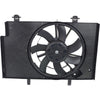 2011-2018 Ford Fiesta Hatchback Radiator Fan Assembly 1.6L Without Turbo With Ac Economy Quality
