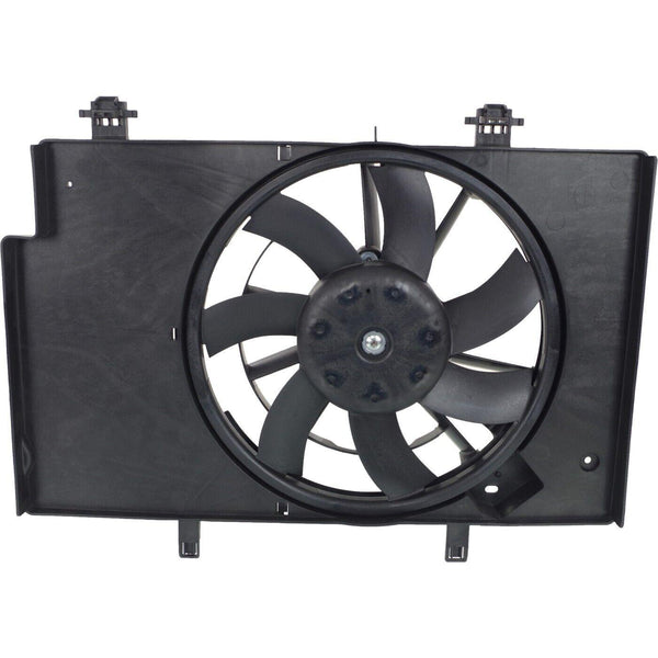 2011-2018 Ford Fiesta Sedan Radiator Fan Assembly 1.6L Without Turbo With Ac Economy Quality