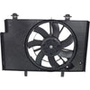 2011-2018 Ford Fiesta Sedan Radiator Fan Assembly 1.6L Without Turbo With Ac Economy Quality